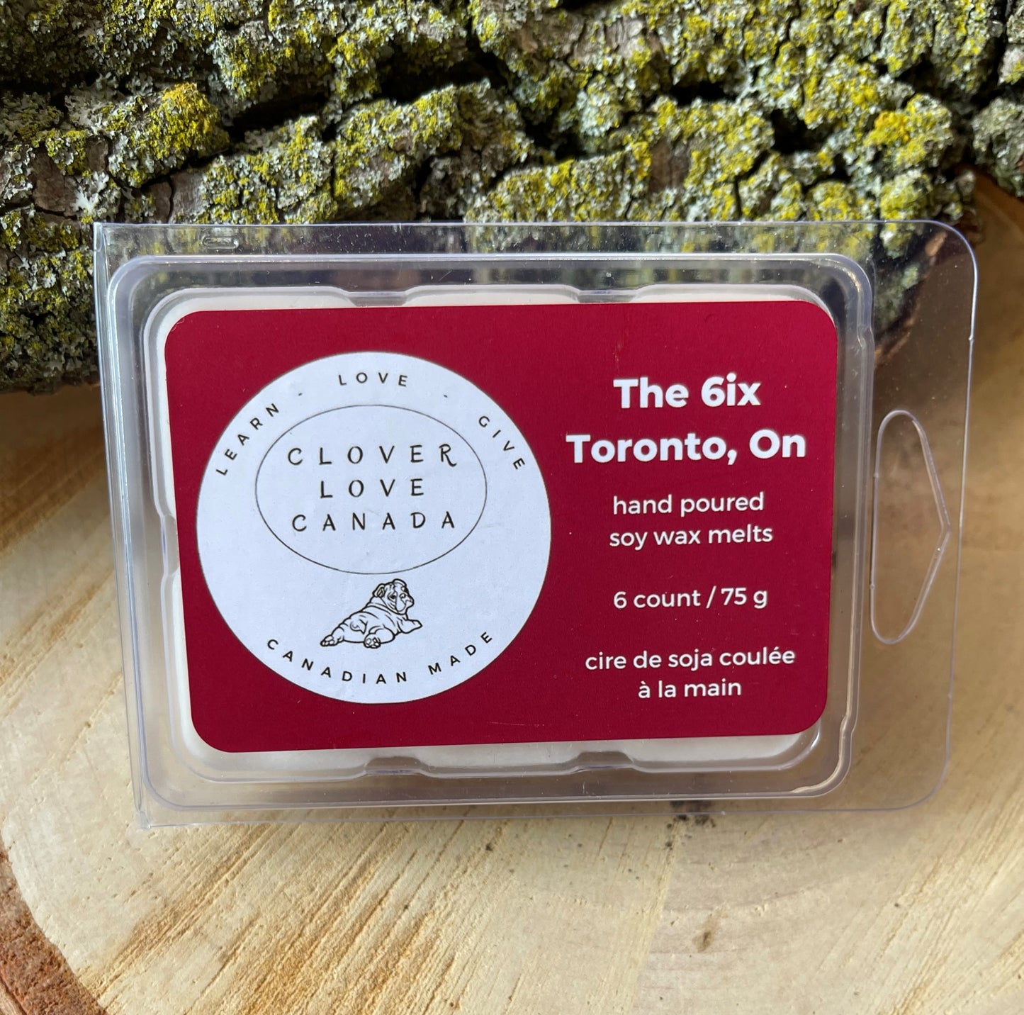 Hand poured soy wax melts in fragrance the Six Toronto Ontario