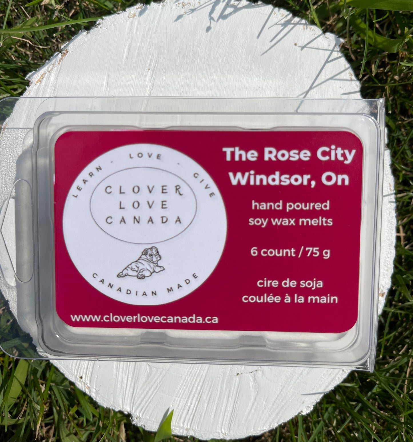 The Rose City - Windsor ON - Soy Scented Wax Melts 6 pack / 75g