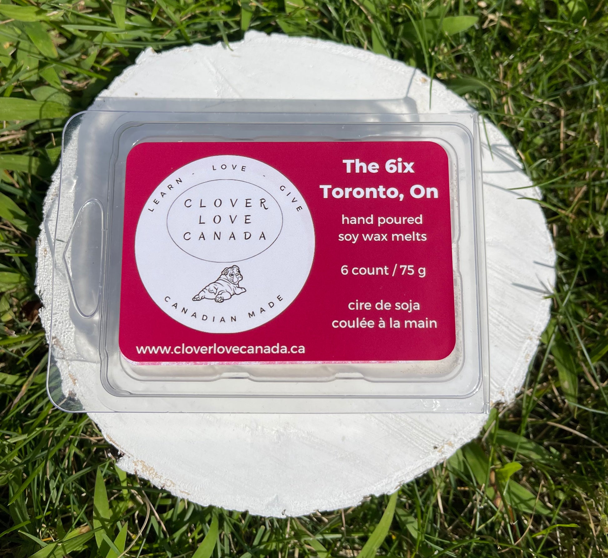 6 pack wax melts with red label The 6ix Toronto ON