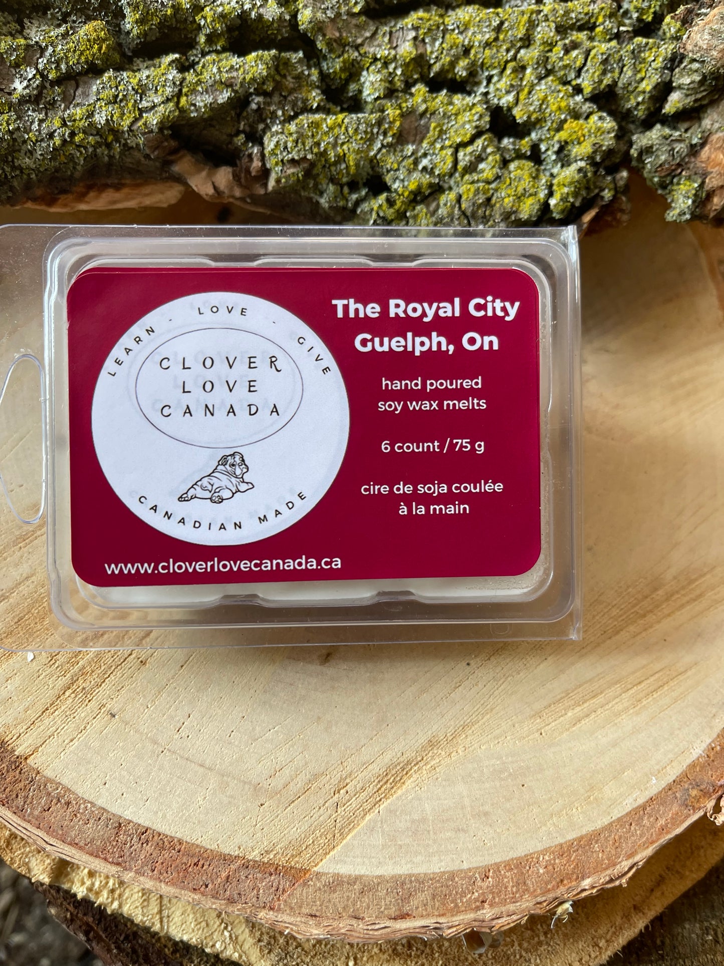 The Royal City - Guelph ON -  Soy Scented Wax Melts 6 pack / 75g
