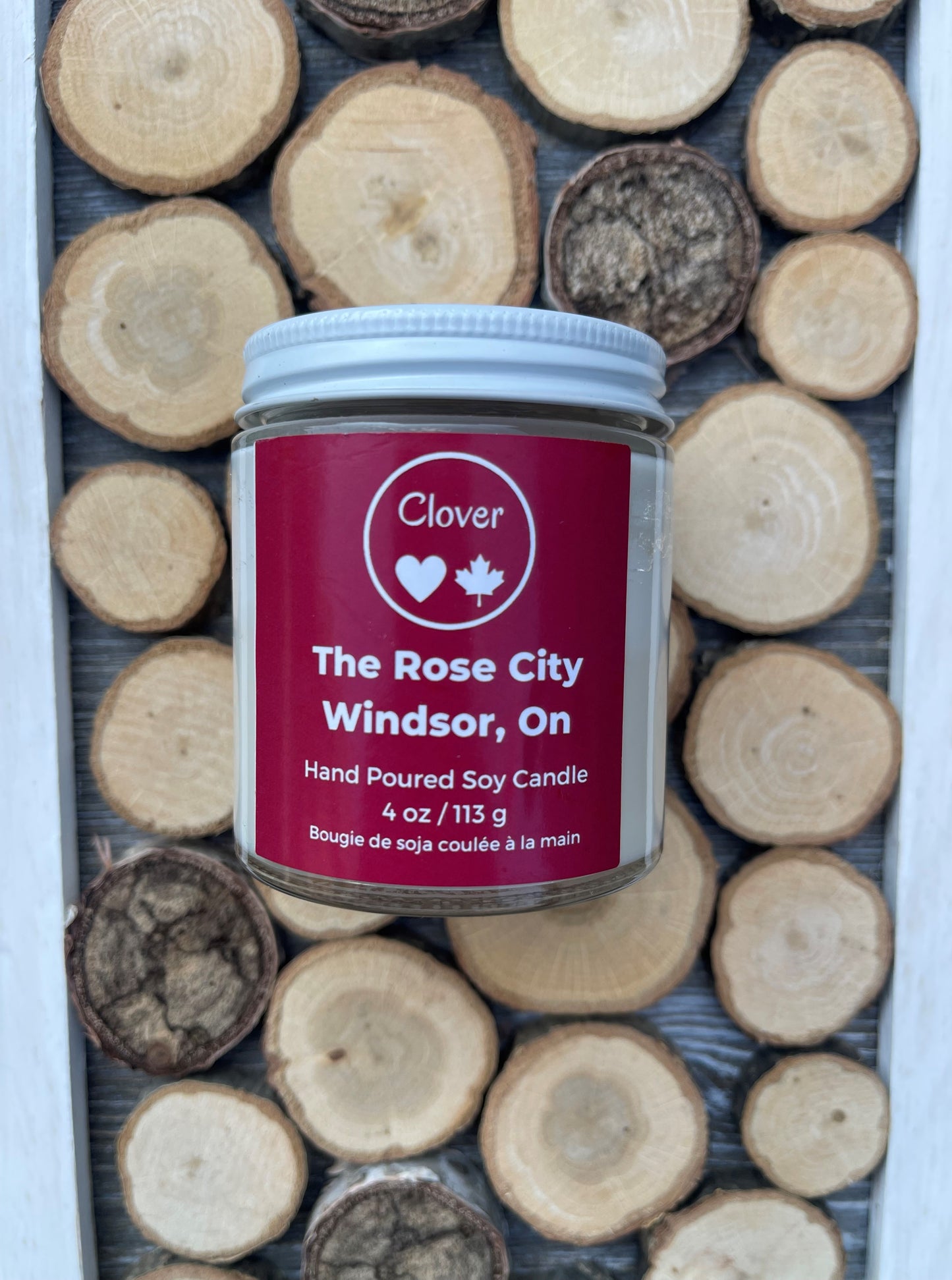 The Rose City - Windsor ON - 4 oz Soy Scented Candle